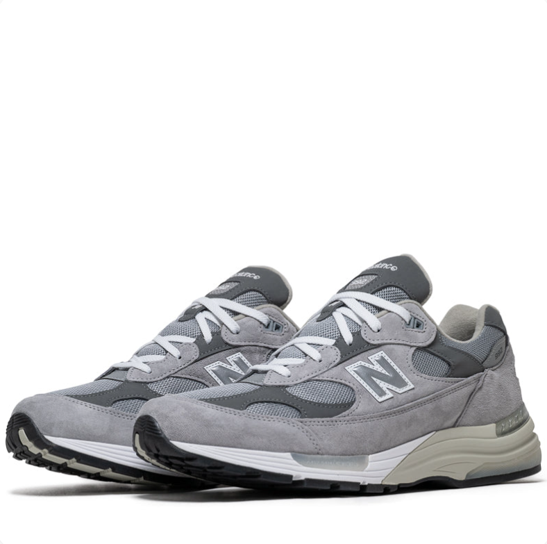 New Balance Low-Top Sneakers - Grey & Silver