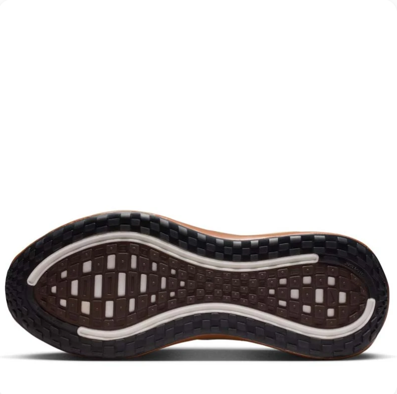 Nike Vomero Plus Running Shoes - Cream, Brown & Burgundy