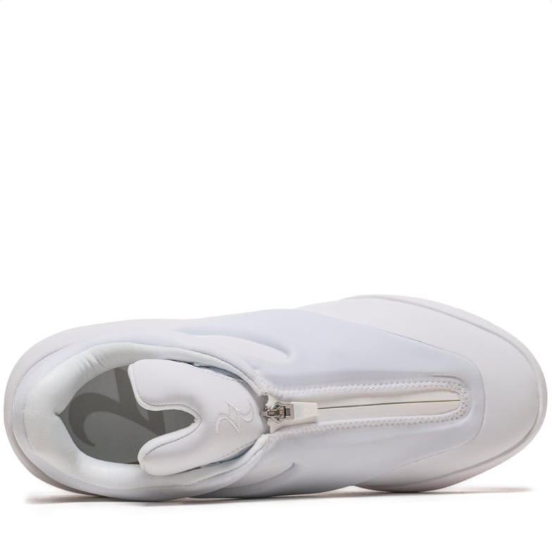 Converse Zip-Up Low-Top Sneakers - Triple White