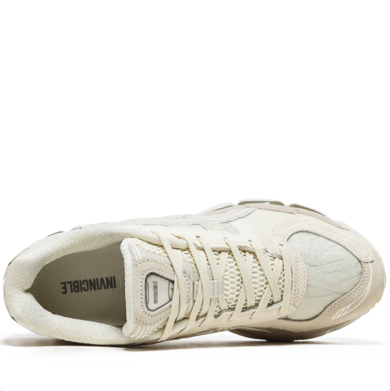 ASICS x INVINCIBLE Low-Top Sneakers - Cream & Beige