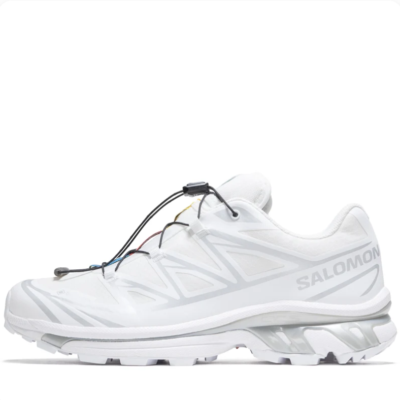 Salomon Low-Top Sneakers - White & Silver