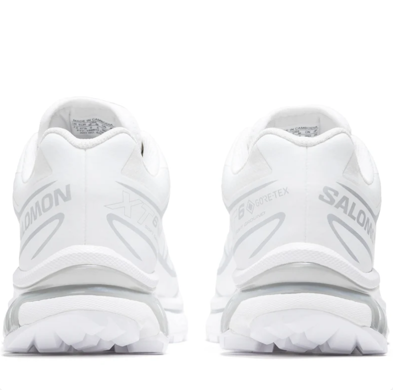 Salomon Low-Top Sneakers - White & Silver