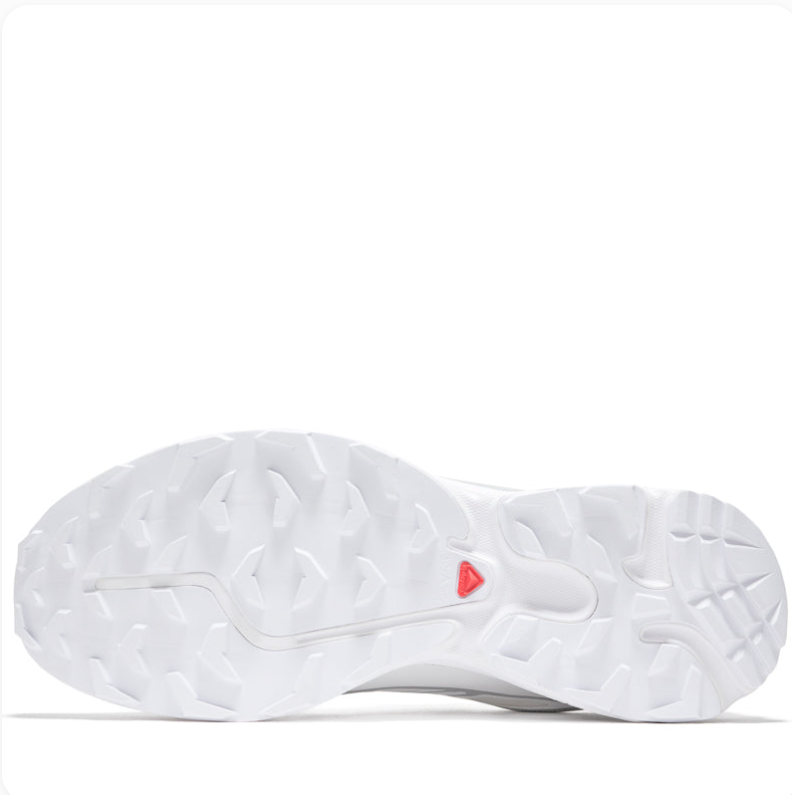 Salomon Low-Top Sneakers - White & Silver