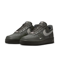 Nike Air Force 1 Low Sneakers - Dark Grey with Light Grey Swoosh