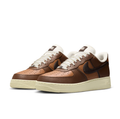 Nike Air Force 1 Low Sneakers - Brown & Tan with Cream Sole