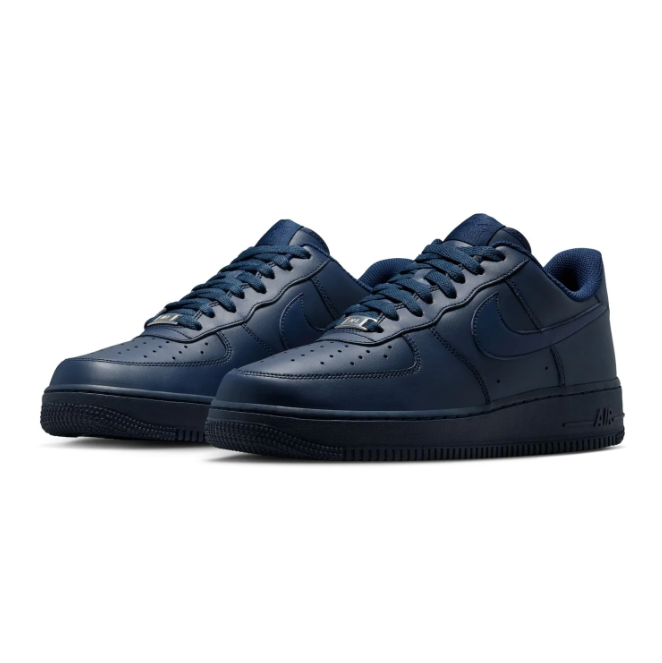 Nike Air Force 1 Low Sneakers - All Navy Blue