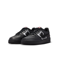 Nike Air Force 1 Low Sneakers - Black with White Fang Graphics